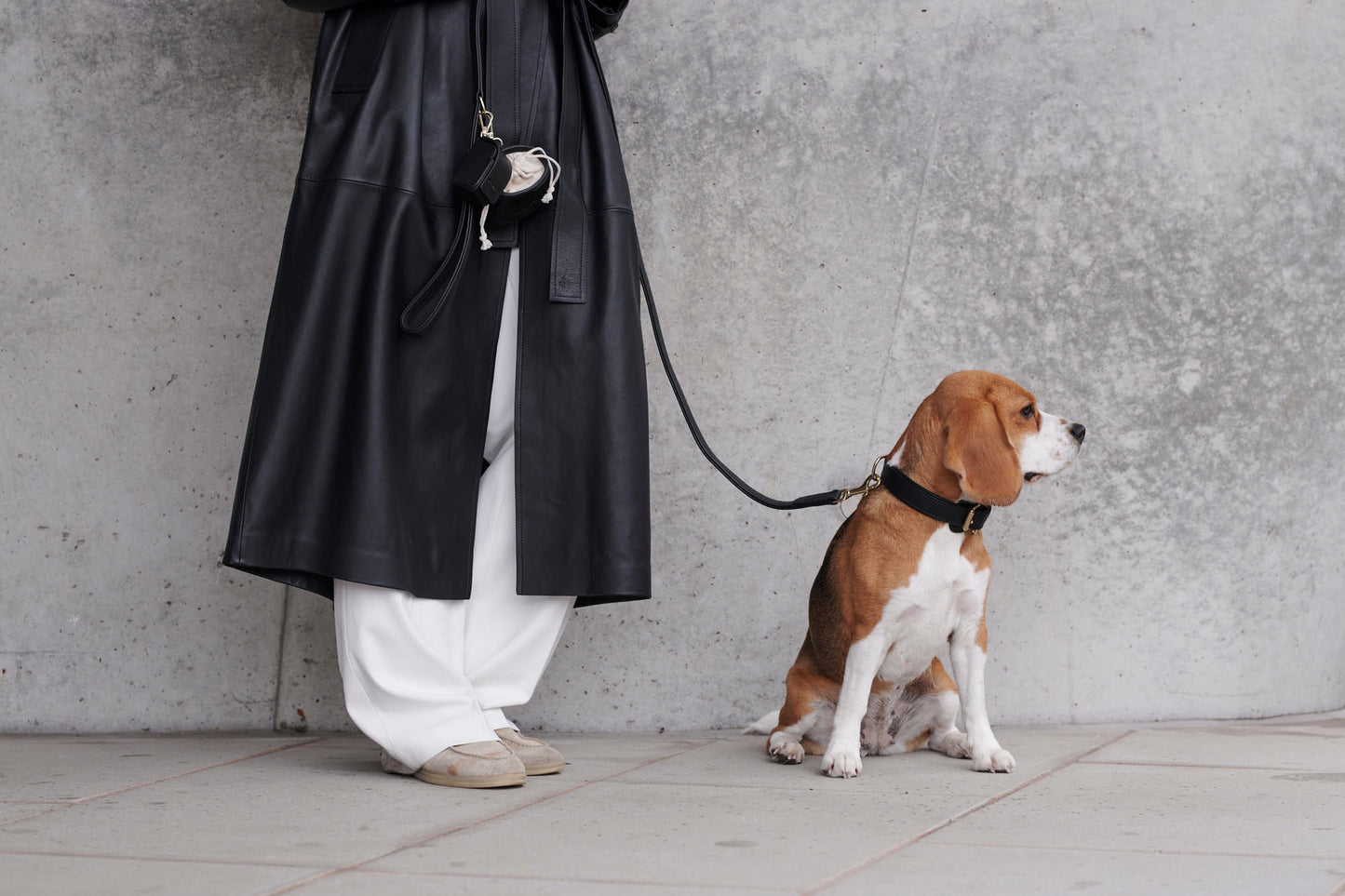 William Walker - Plain - Lederleine - Black