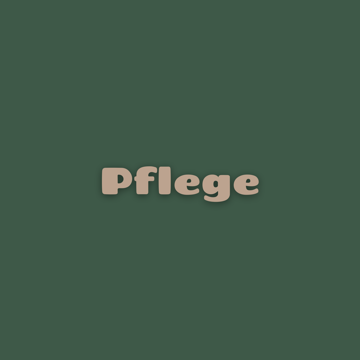 Pflege