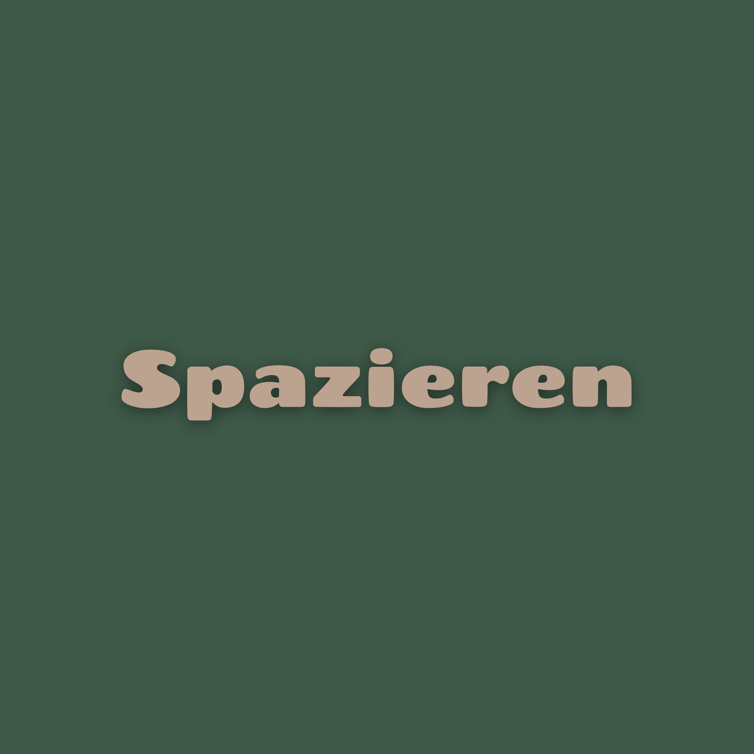 Spazieren