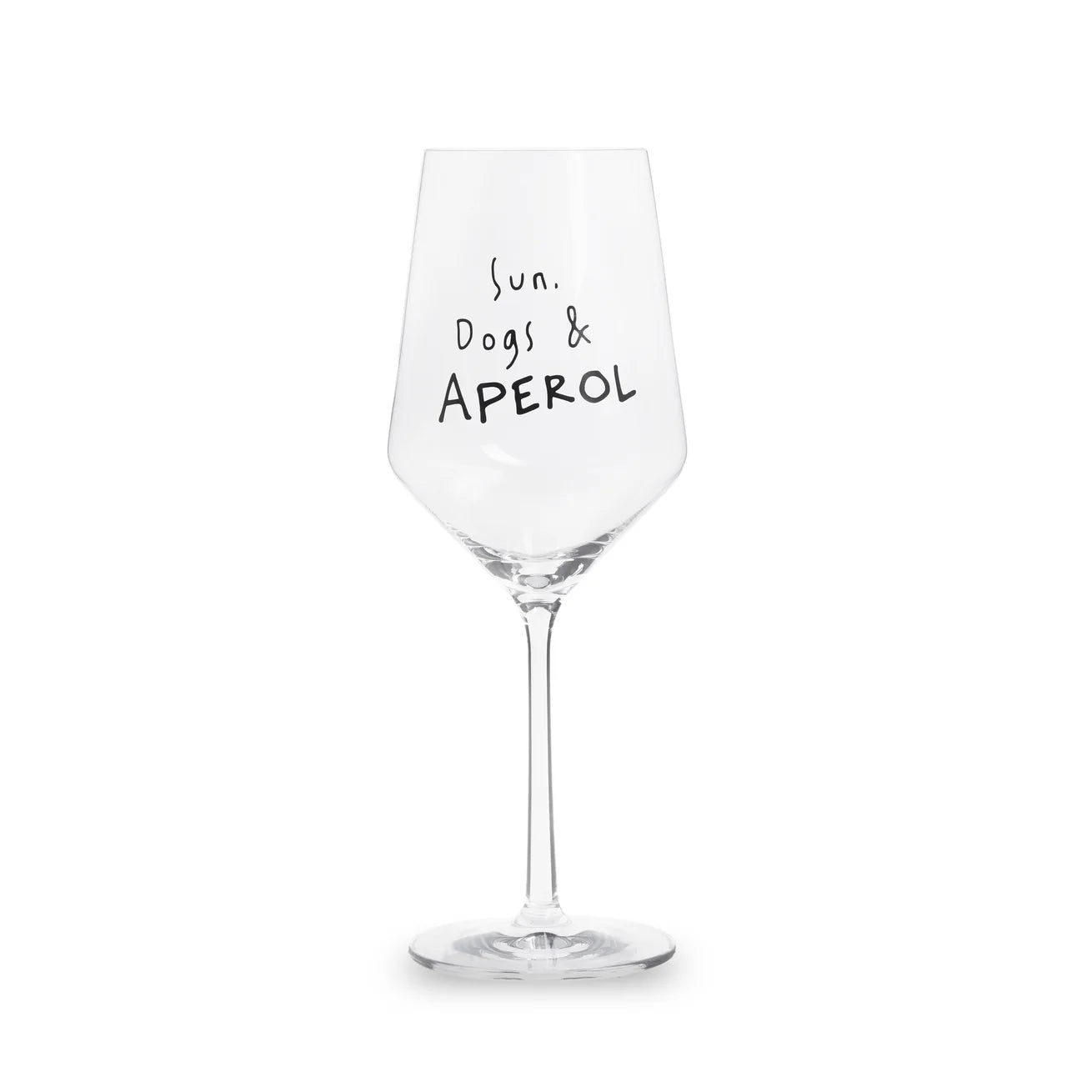 Lieblingspfote - Glas "Sun, Dogs & APEROL"