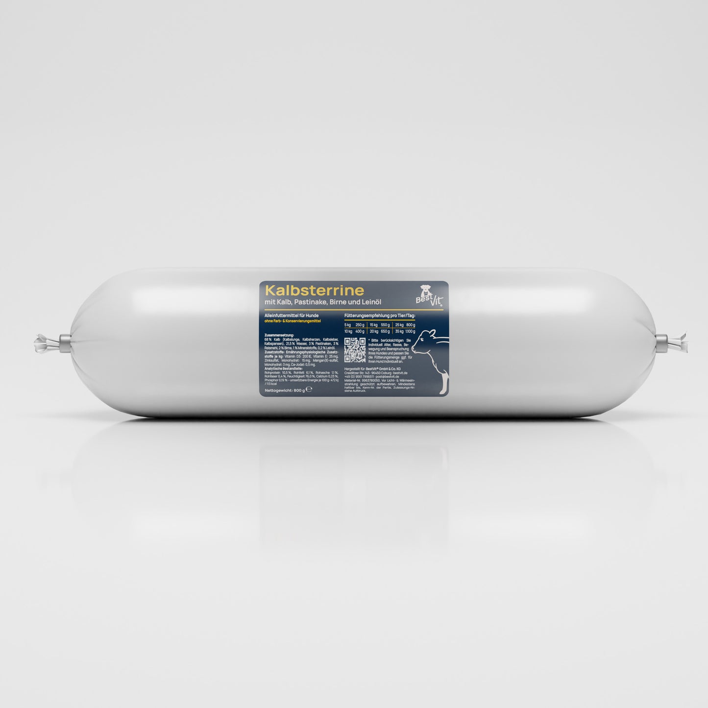 BestVit - Hundefutter - Kalbsterrine