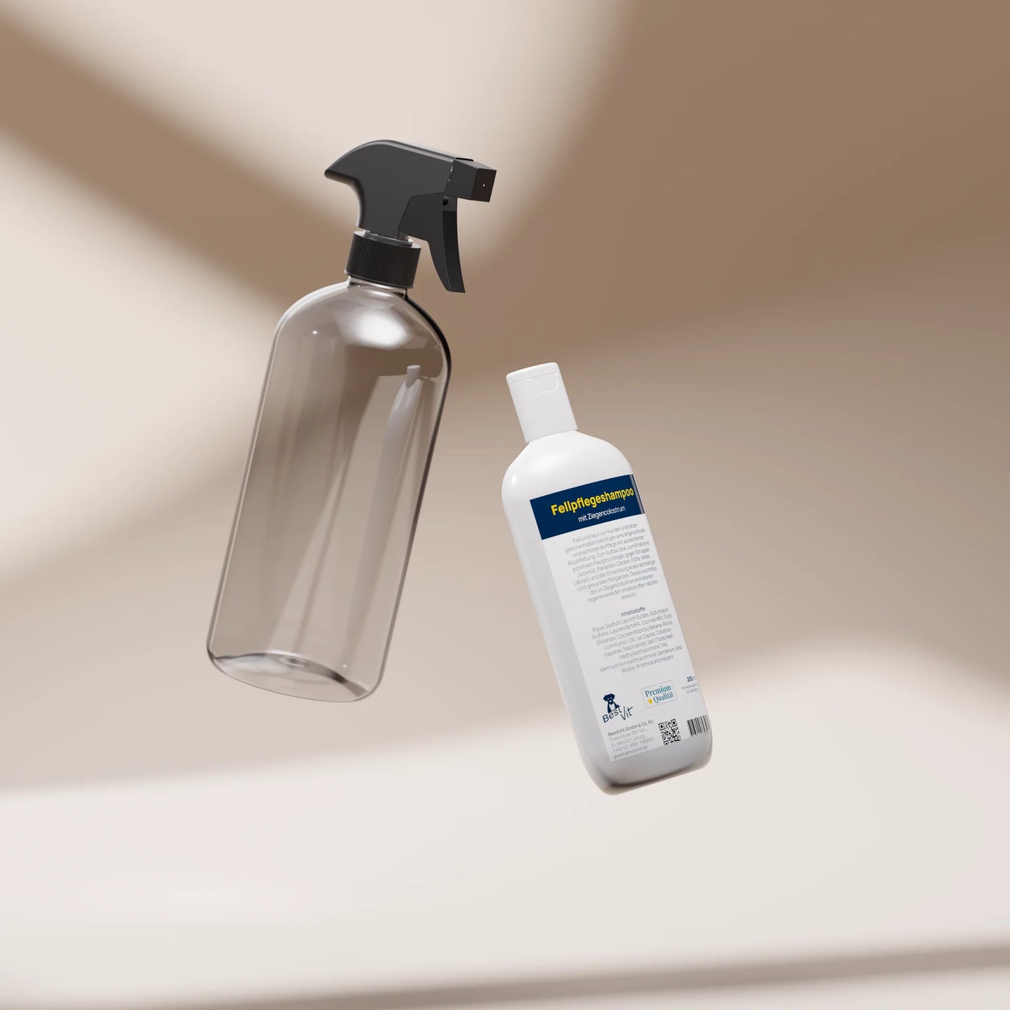 BestVit - Fellpflegeshampoo mit Ziegencolostrum
