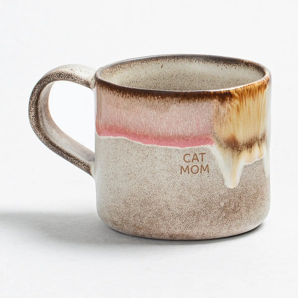 Egg Back Home - Handgefertigte Tasse "Cat Mom"