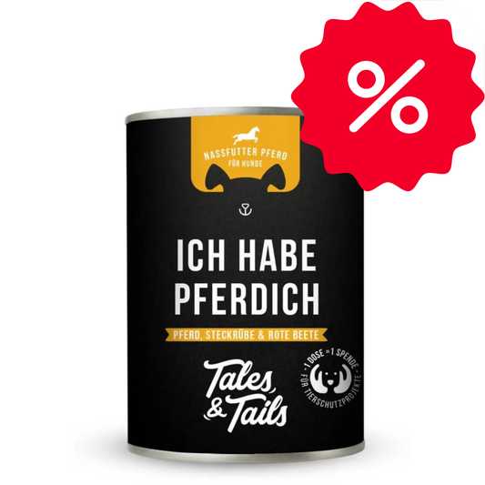 Tales&Tails - Nassfutter - Ich habe PFERDich - 400g