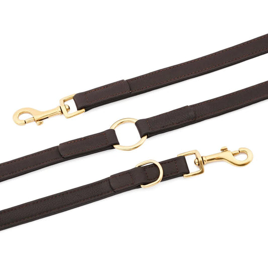 William Walker - Plain - Lederleine - Dark Brown