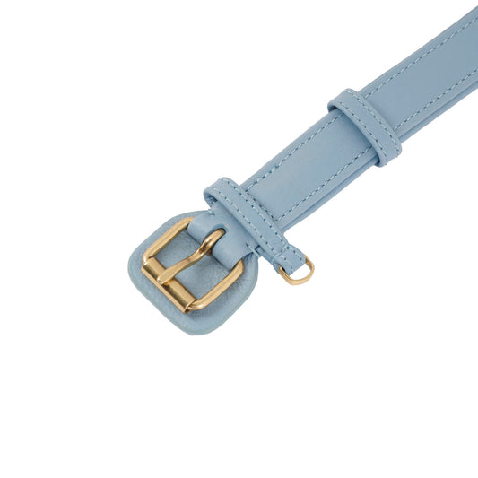 William Walker - Plain - Lederhalsband - Sky