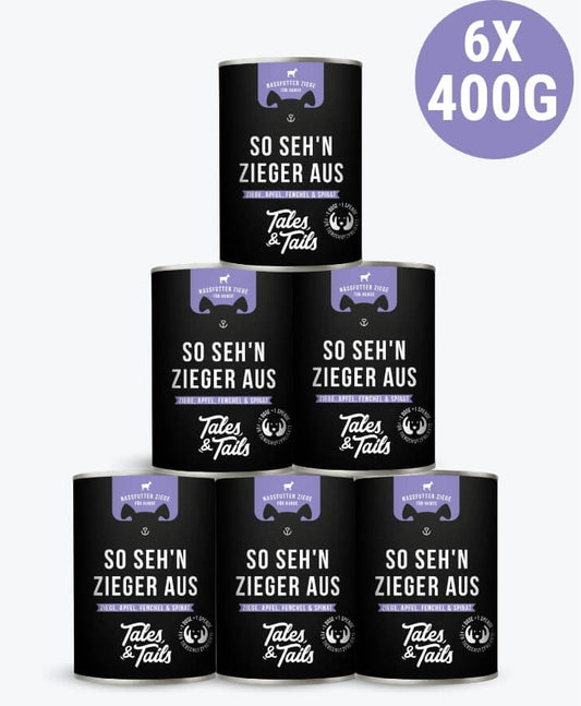 Tales&Tails - Nassfutter - So seh'n Zieger aus - 400g