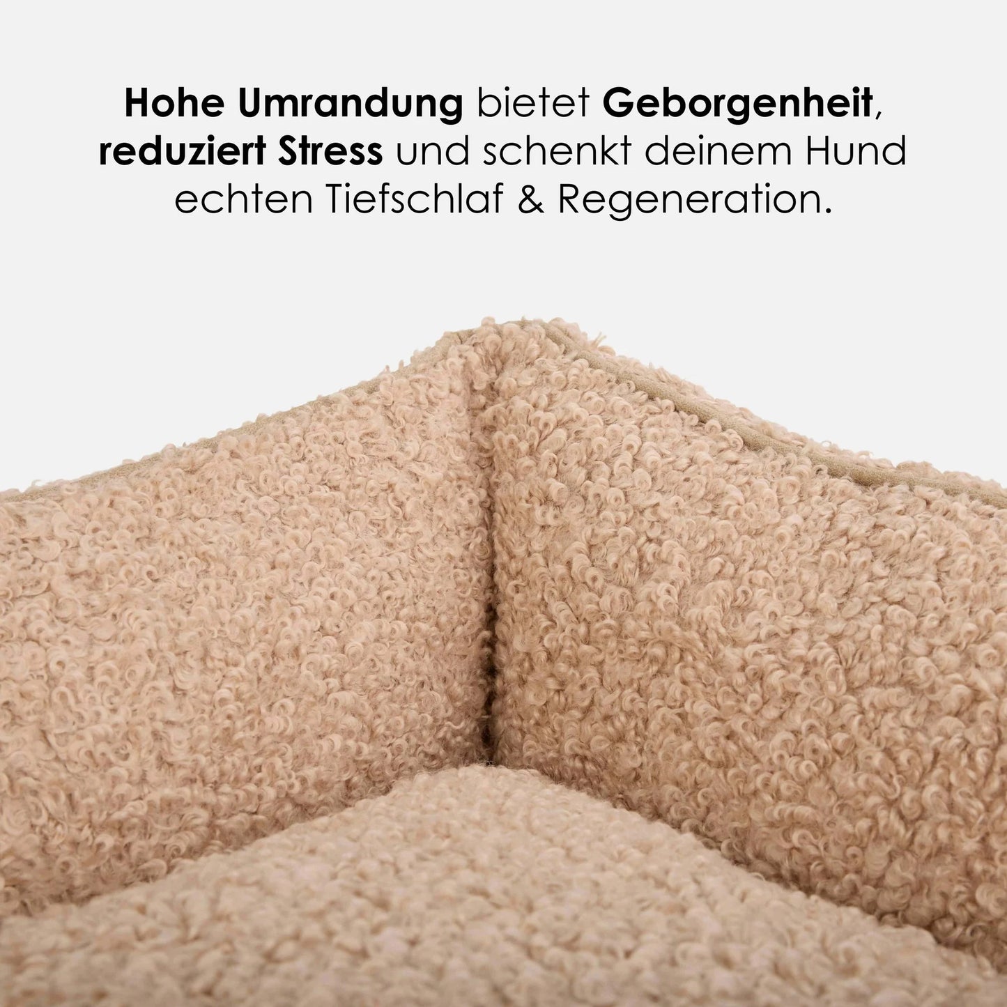 Orthopädisches Hundebett Cozy von William Walker in Grau mit Visco-Schaum-Liegefläche bei Lottes Fellfreunde.