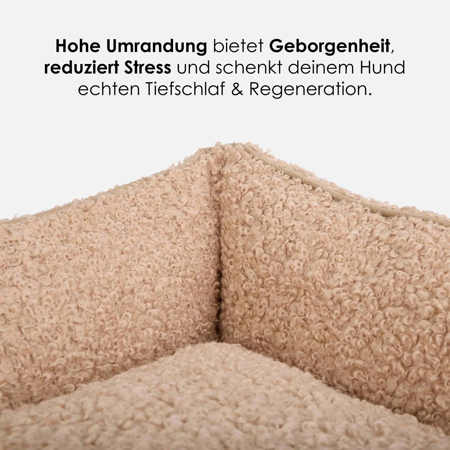 Orthopädisches Hundebett Cozy von William Walker in Grau mit Visco-Schaum-Liegefläche bei Lottes Fellfreunde.