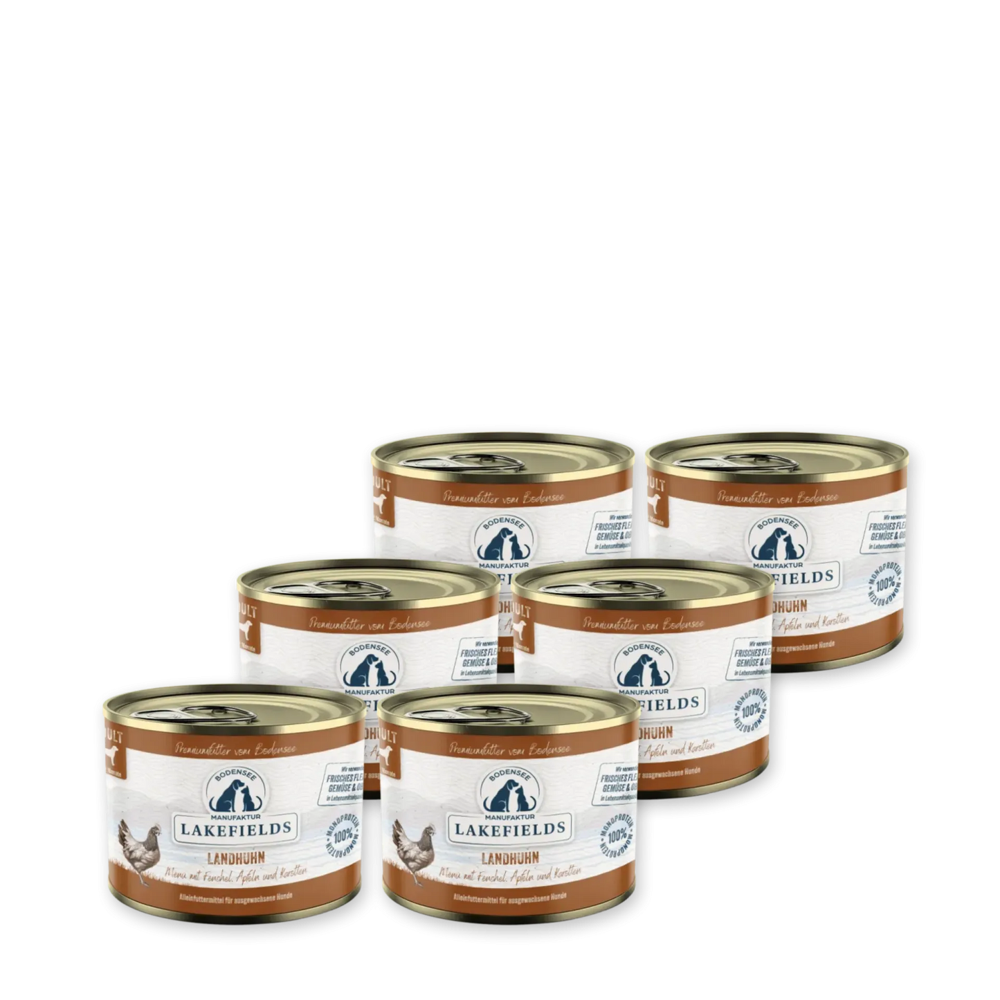 Lakefields - Nassfutter-Menü - Landhuhn