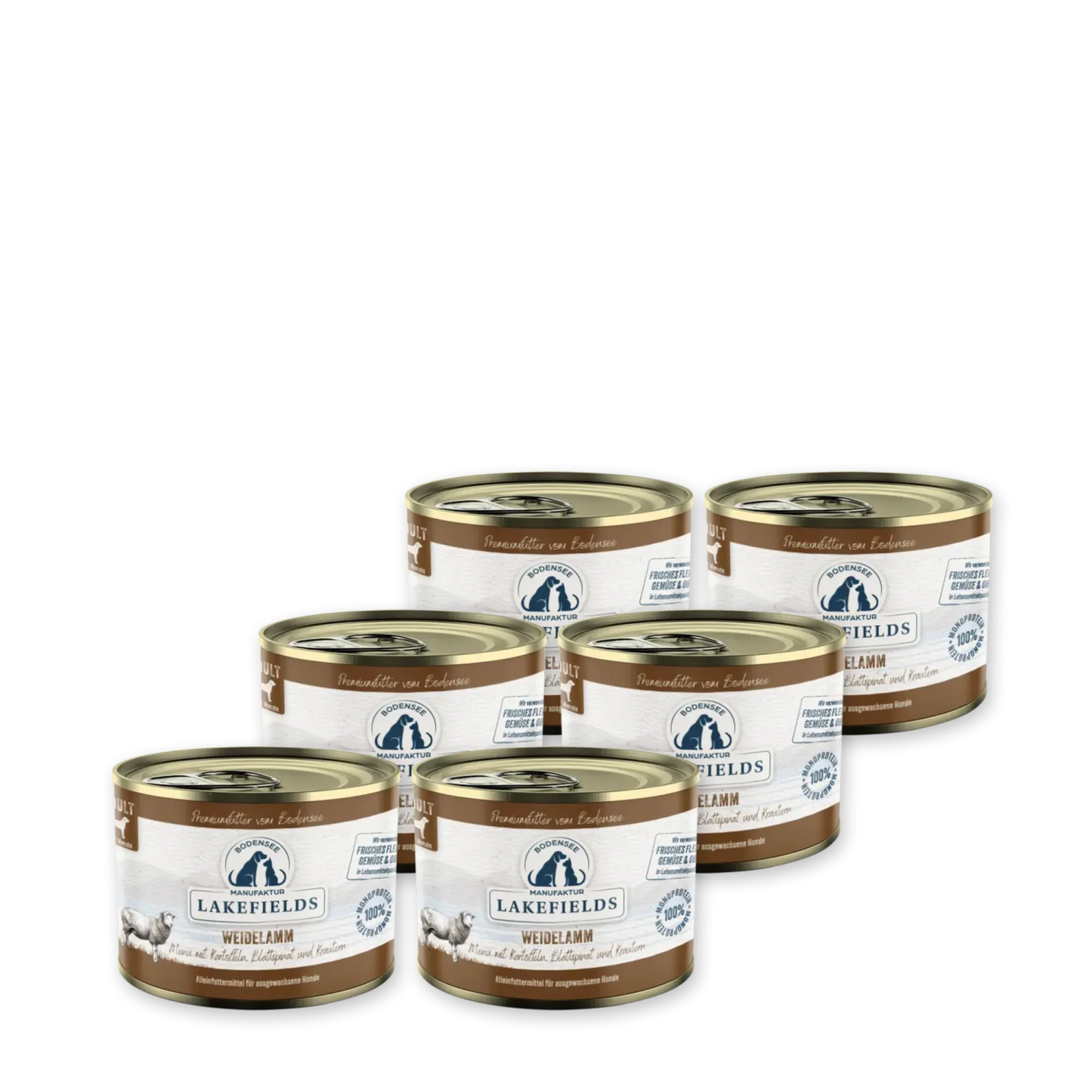 Lakefields - Nassfutter-Menü - Lamm