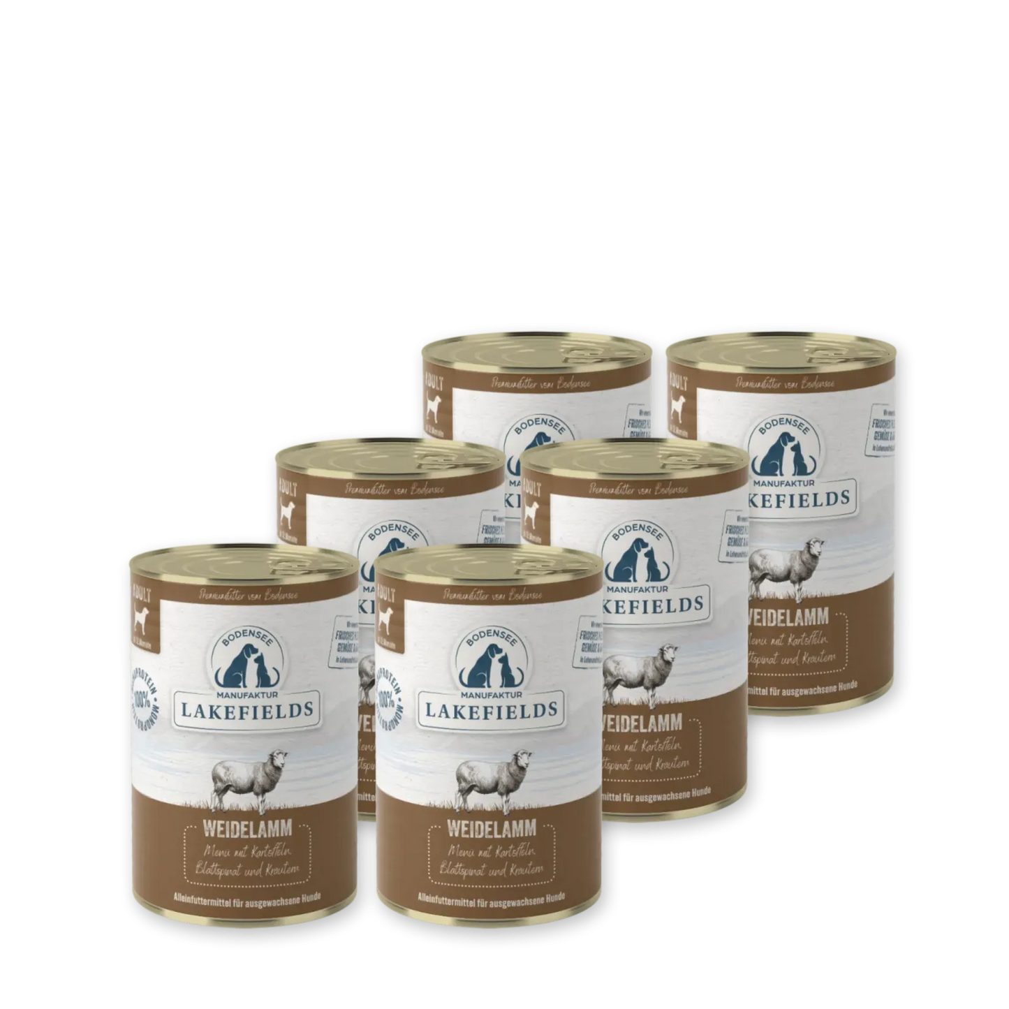 Lakefields - Nassfutter-Menü - Lamm