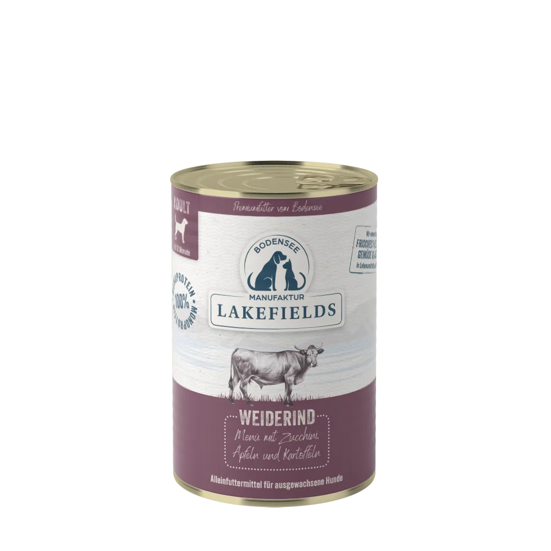 Lakefields - Nassfutter-Menü - Rind