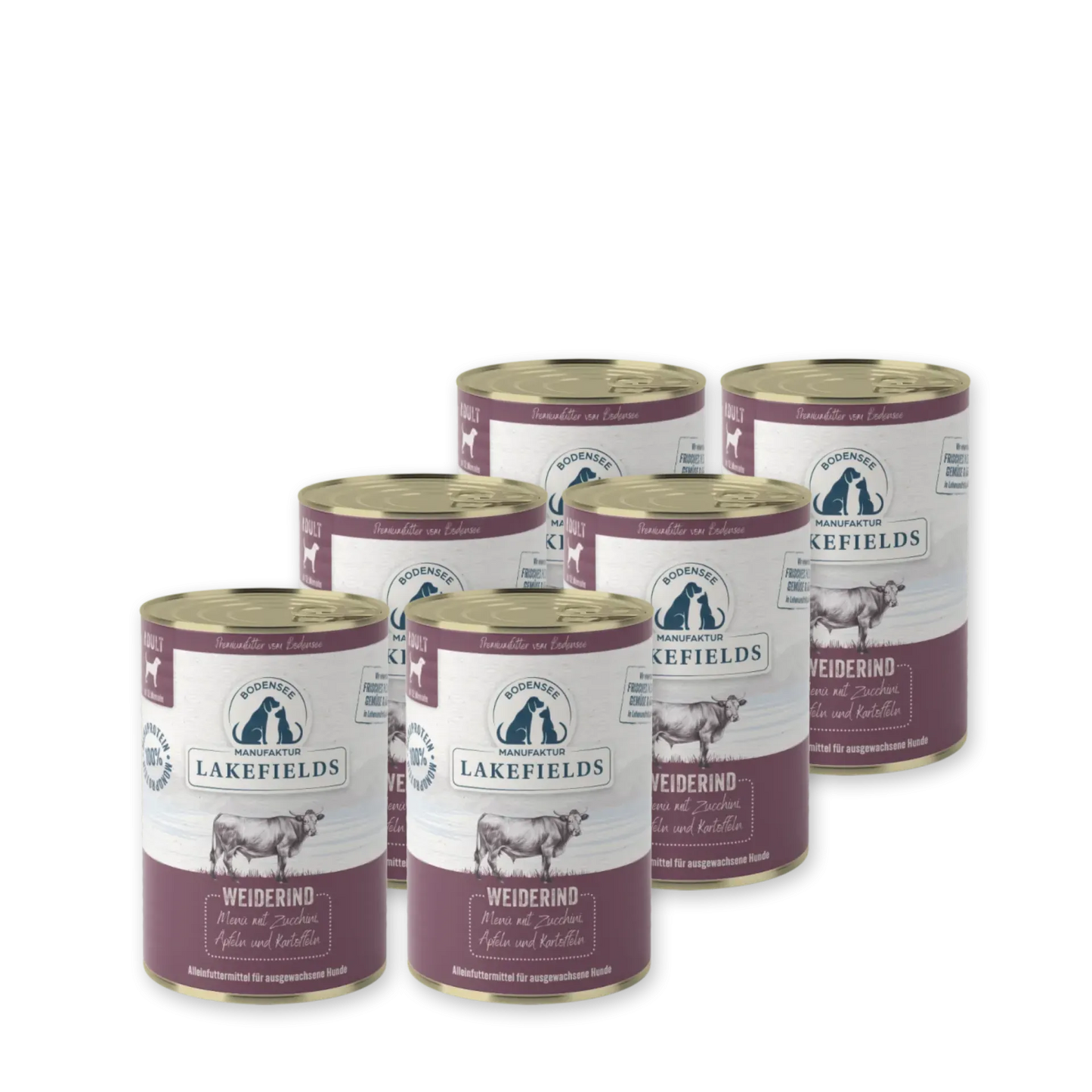 Lakefields - Nassfutter-Menü - Rind