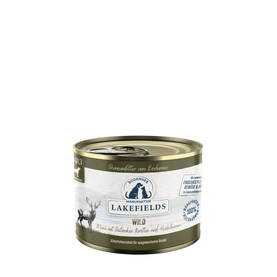 Lakefields - Nassfutter-Menü - Wild
