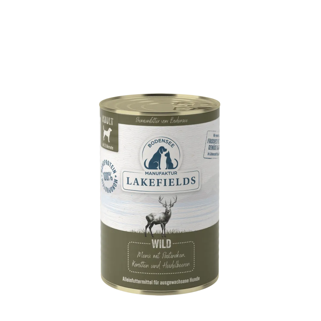 Lakefields - Nassfutter-Menü - Wild