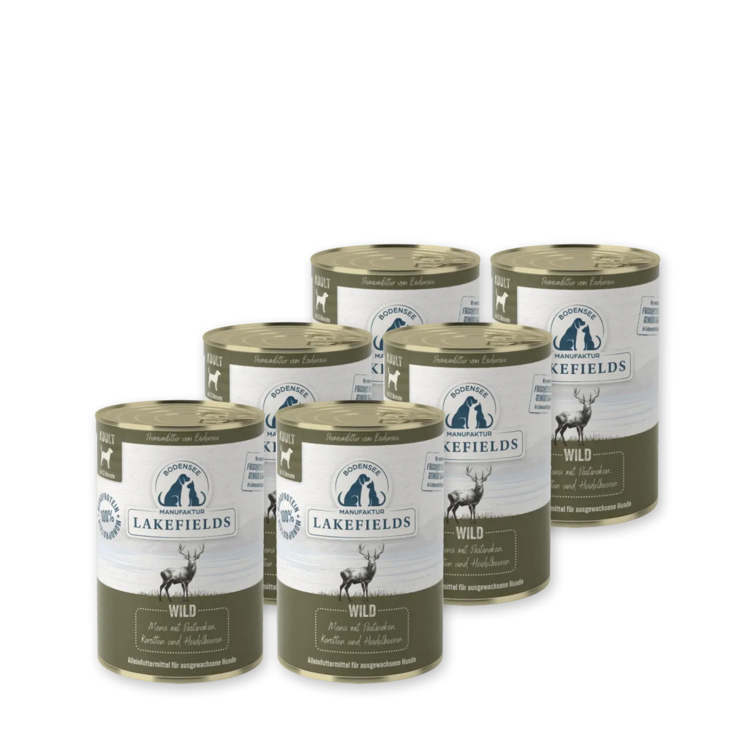 Lakefields - Nassfutter-Menü - Wild