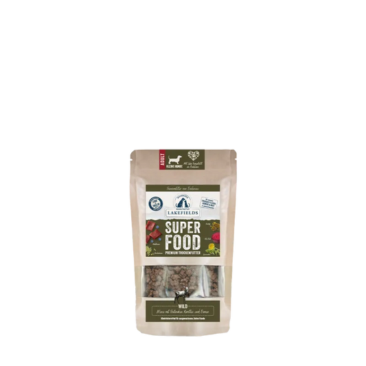 Lakefields - SUPERFOOD-Trockenfutter Wild - kleine Hunde