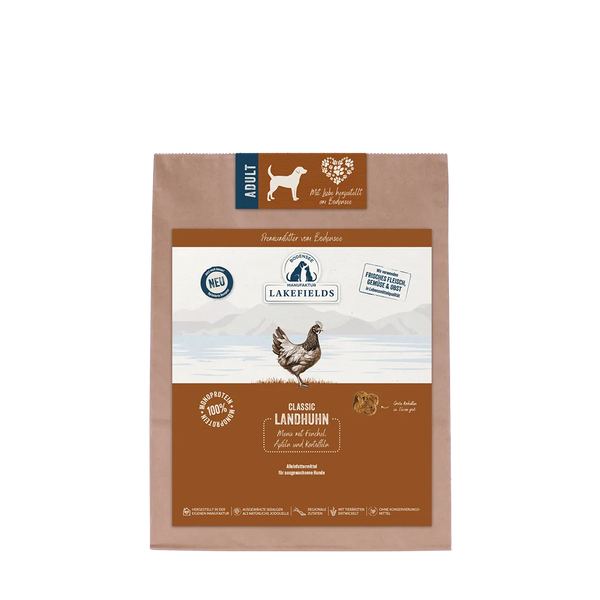 Lakefields - Trockenfutter-Menü - Huhn