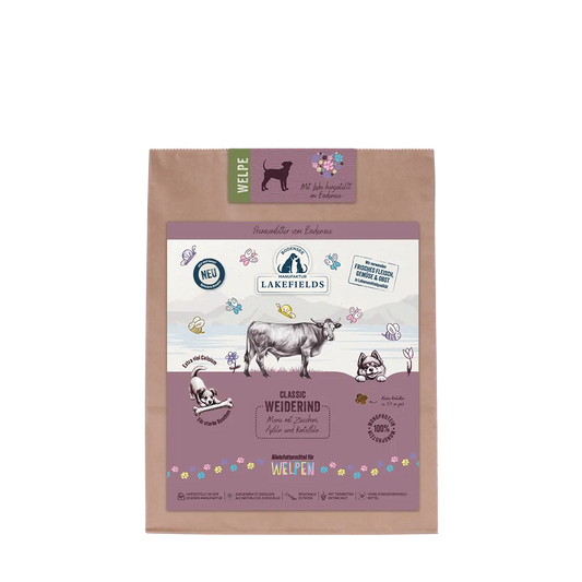 Lakefields - Trockenfutter-Menü - Rind - Welpe