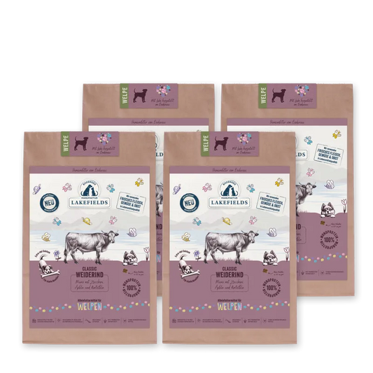 Lakefields - Trockenfutter-Menü - Rind - Welpe