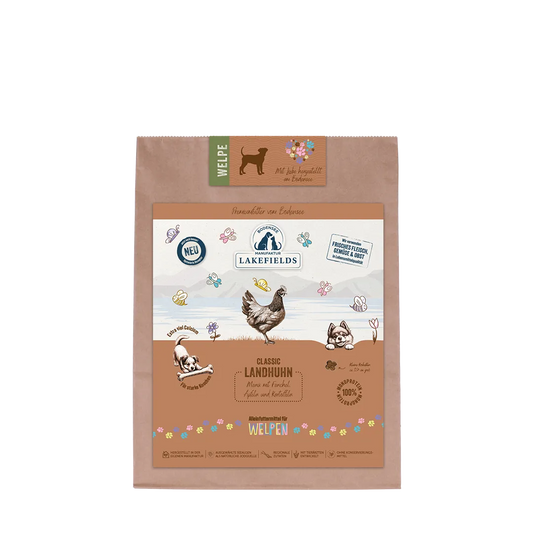 Lakefields - Trockenfutter-Menü - Huhn - Welpe