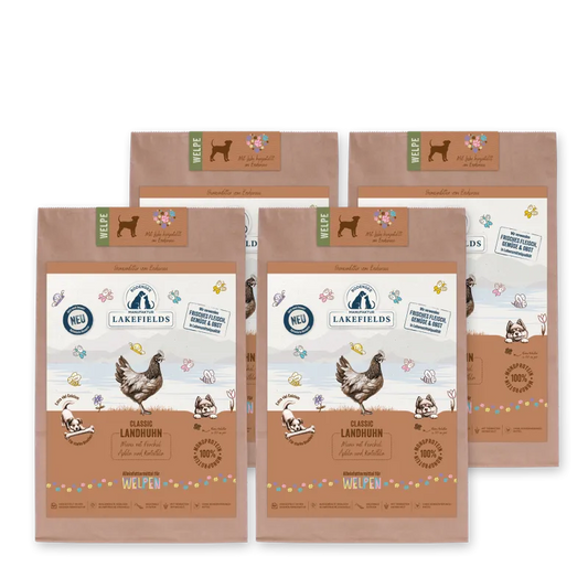 Lakefields - Trockenfutter-Menü - Huhn - Welpe