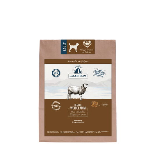 Lakefields - Trockenfutter-Menü - Lamm