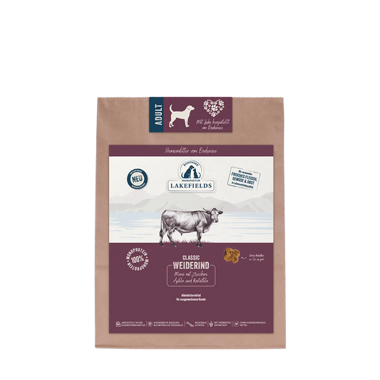 Lakefields - Trockenfutter-Menü - Rind