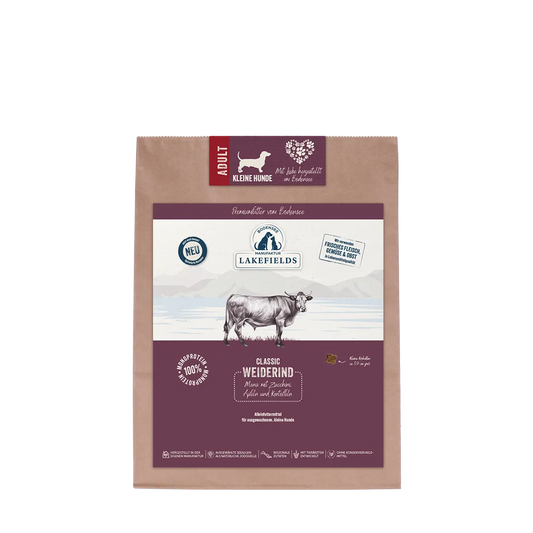 Lakefields - Trockenfutter-Menü Rind - kleine Hunde