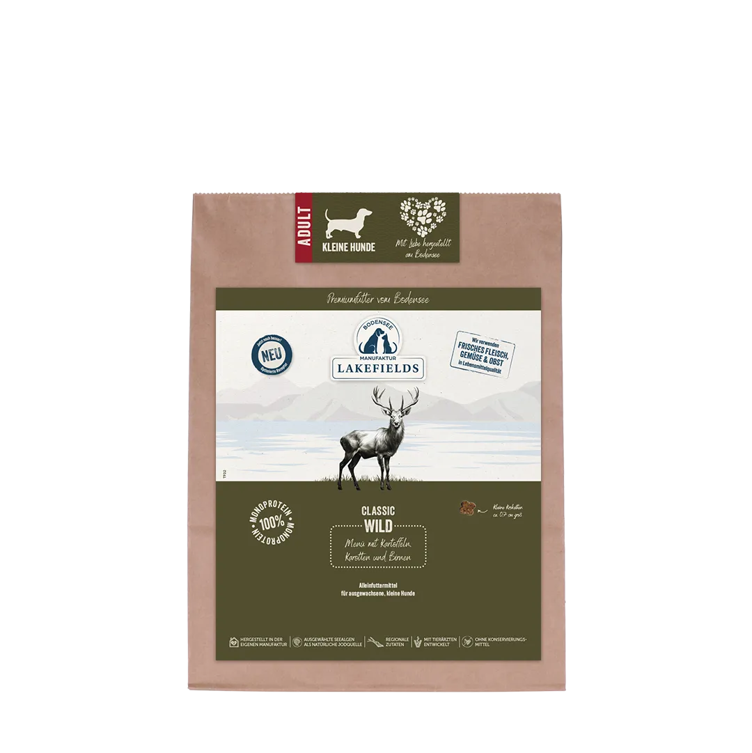Lakefields - Trockenfutter-Menü Wild - kleine Hunde