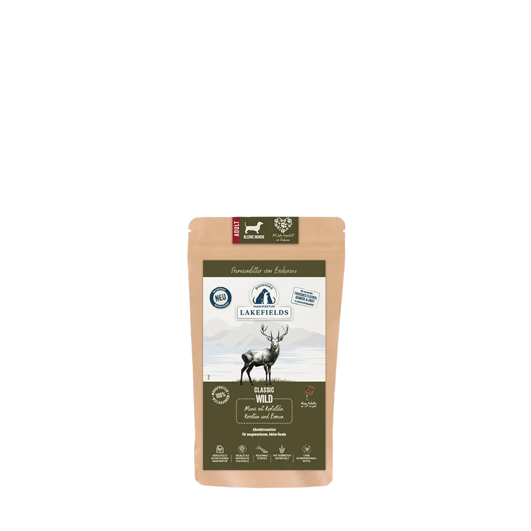 Lakefields - Trockenfutter-Menü Wild - kleine Hunde